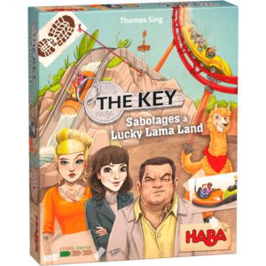 The Key Sabotages à Lucky Lama Land-boite