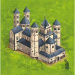 Carcassonne : Abbayes d’Allemagne (Extension) carte