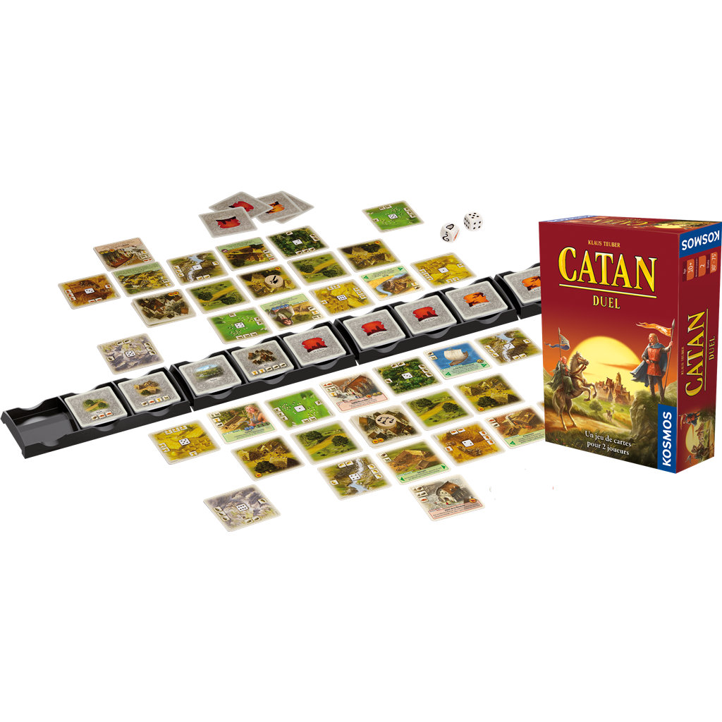 Catan Duel (Princes de Catane) plateau