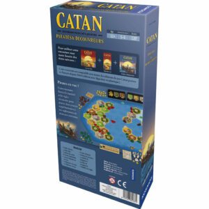Catan : Pirates et Découvreurs 5/6 joueurs (Extension) dos boite