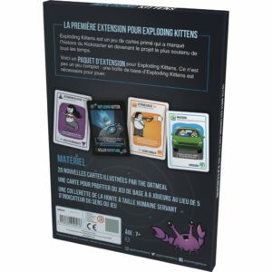 Exploding Kittens : Imploding Kittens (Extension) dos boite