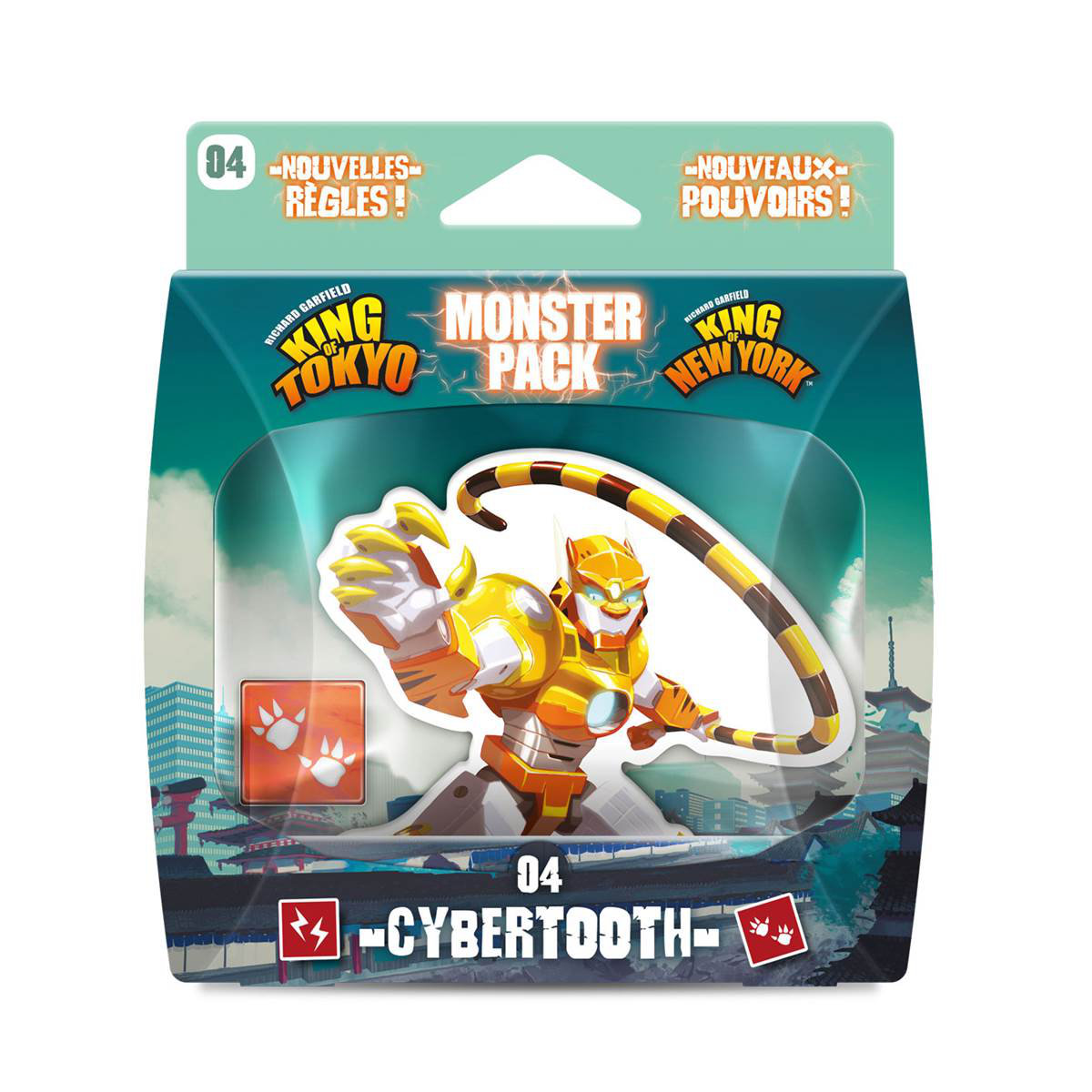 King of Tokyo – Monster Pack : Cybertooth boite