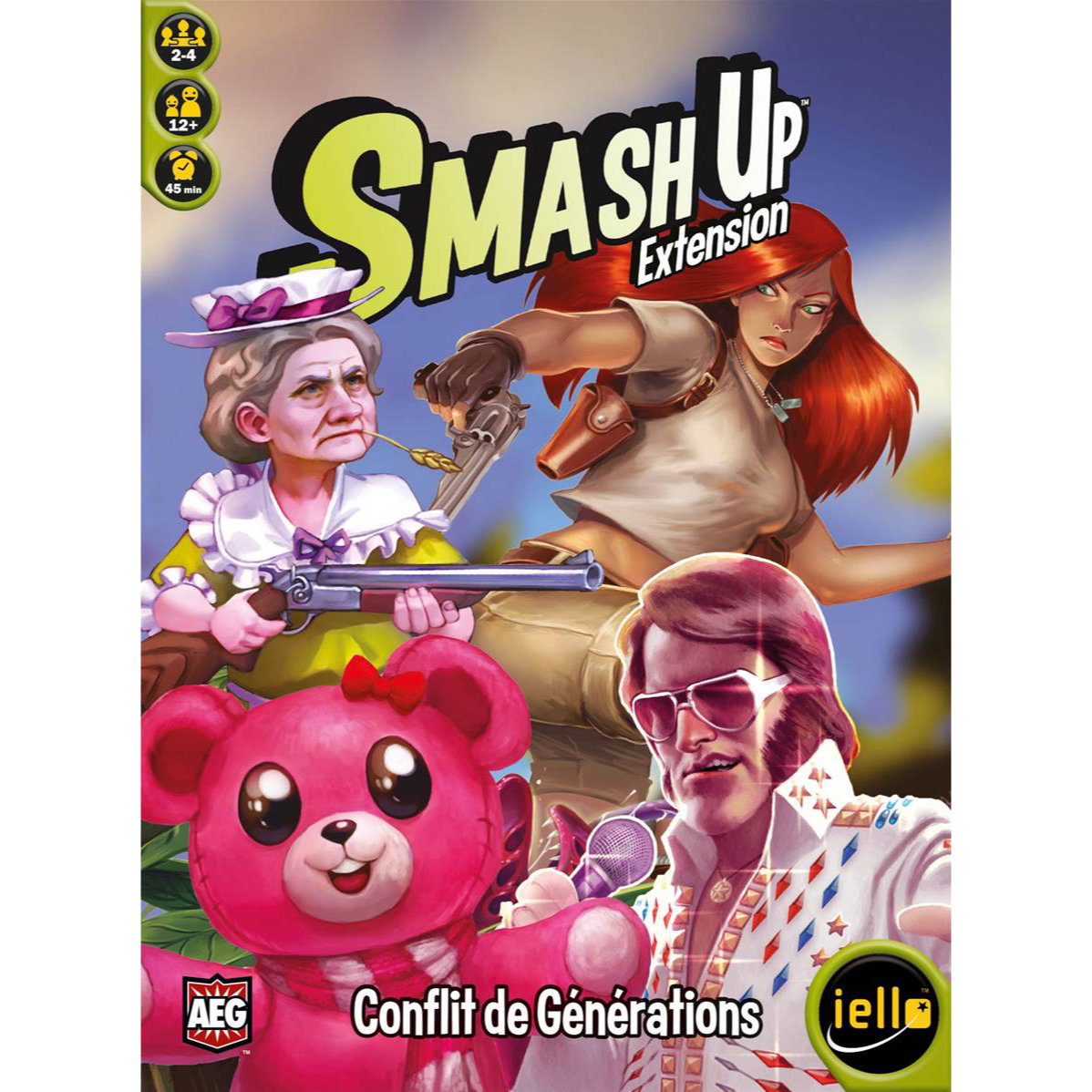 Smash Up – Conflit de Générations face boite