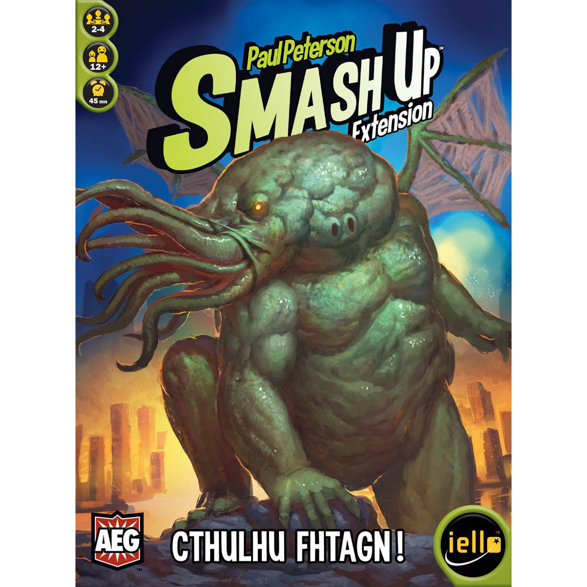 Smash Up – Cthulhu Fhtagn ! face boite