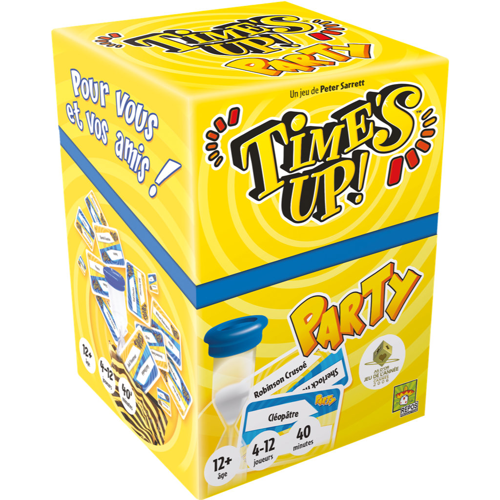 Time's Up Party 1 Jaune boite