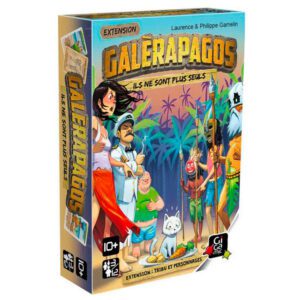 Galérapagos Extension Tribu et Personnages boite