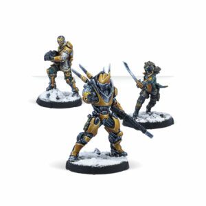 Infinity Code One - Beyond Kaldstrom Action Pack figurines jaunes