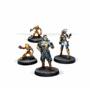 Infinity Code One - Yu Jing Support Pack figurines