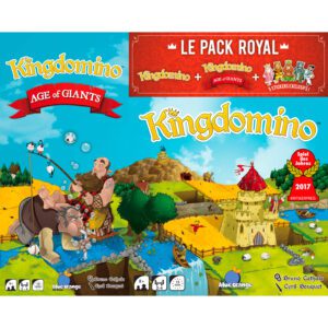 Pack Kingdomino + Age of giants boite face