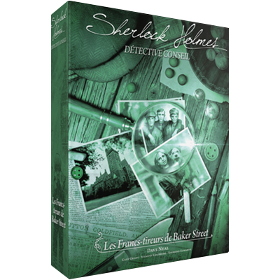 Sherlock Holmes Détective Conseil : Les Francs-tireurs de Baker Street boite