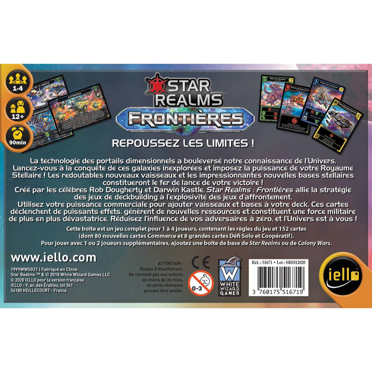 Star Realms – Frontières dos boite