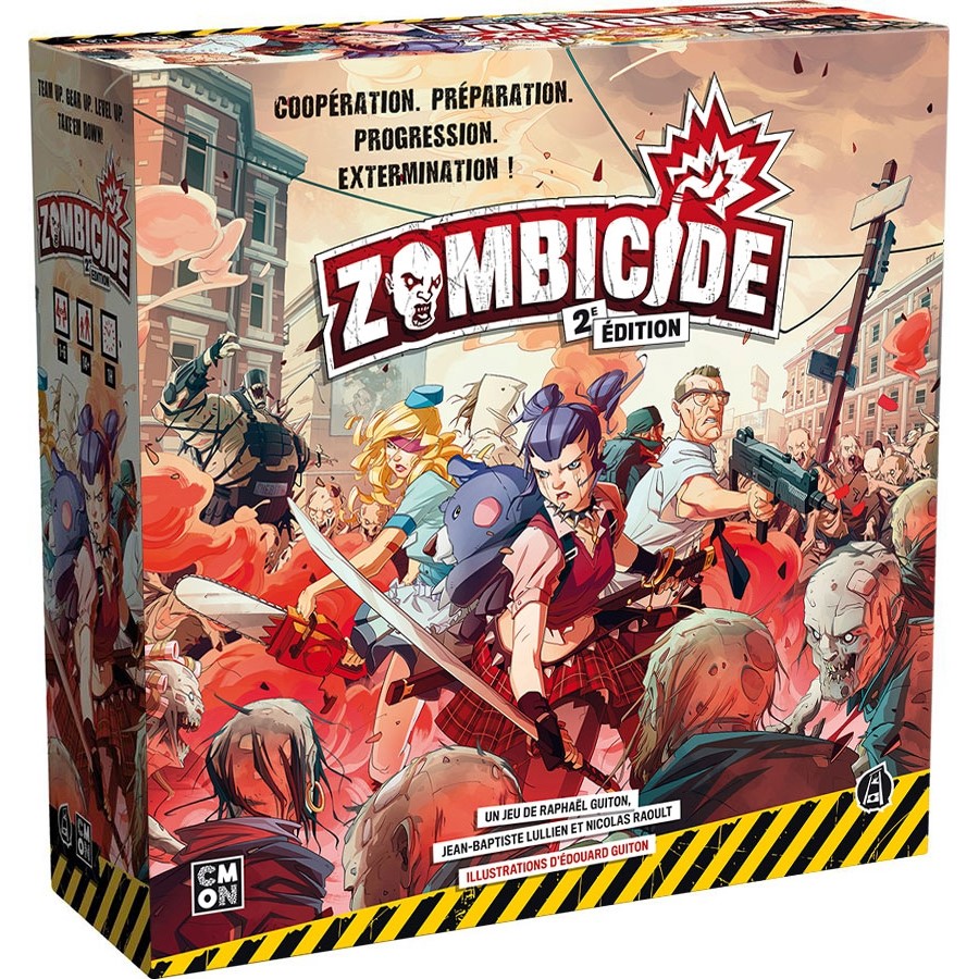 zombicide saison 1 2eme edition boite