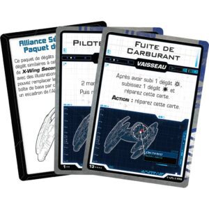 X-Wing 2.0 Paquet Dégâts Alliance separatiste cartes