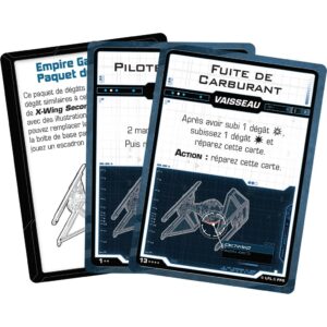 X-Wing 2.0 Paquet Dégâts Empire galactique cartes