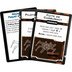 X-Wing 2.0 Paquet Dégâts resistance cartes