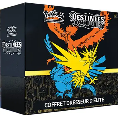 Pokemon Elite Trainer Box Destinees Occultes Chez Asmodee Maitre Renard Jeux De Societe Eveil Jouets Creation