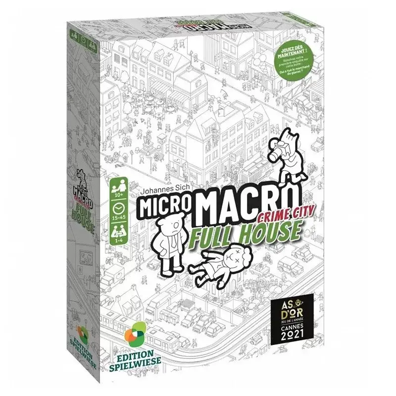 Coffret Micro Macro - Maître Renard, jeux de société, éveil