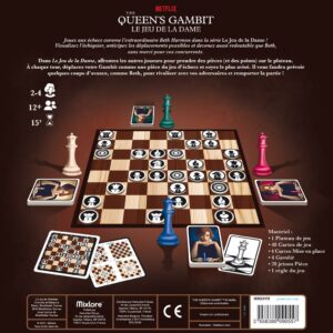 queens gambit boite dos