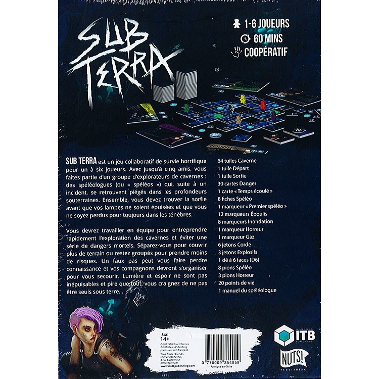 sub terra boite dos