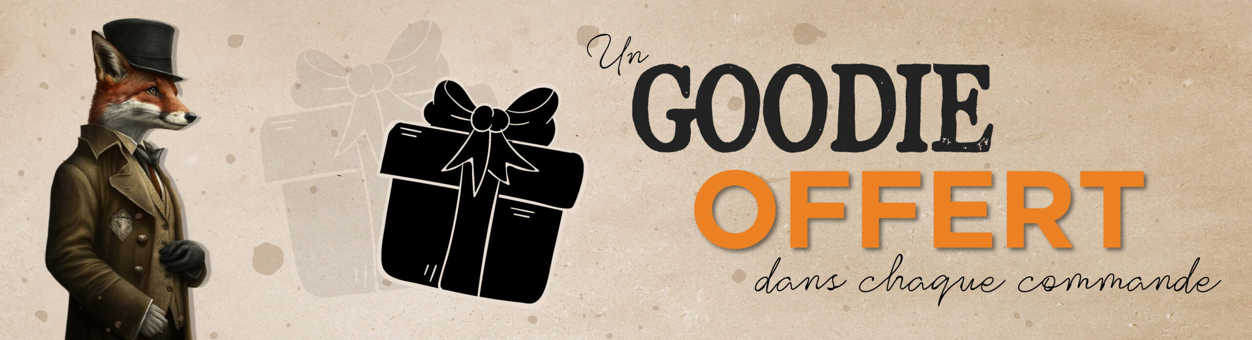 Goodie offert pour tout achat