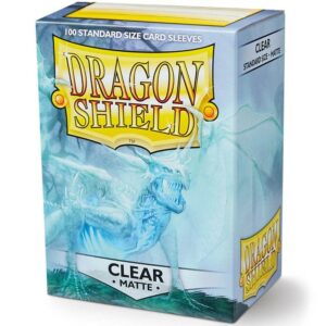 Dragon Shield - Standard Sleeves - Matte Clear (x100)