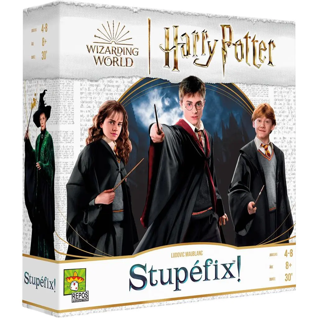 Jeu-concours - Le jeu de société Harry Potter Stupéfix – 4 boites