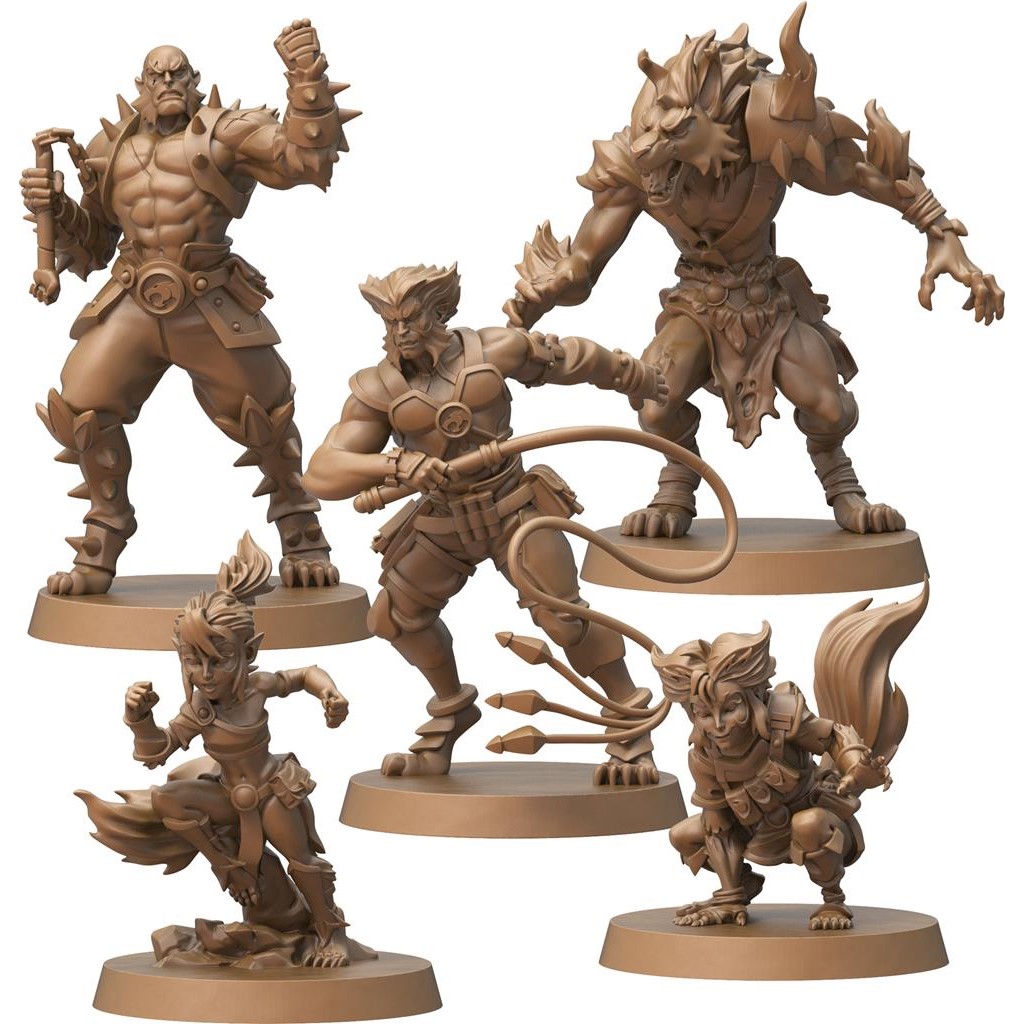 Zombicide Black Plague Thundercats Pack #2 figurines