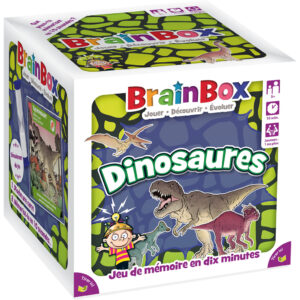 brainbox dinosaures boite