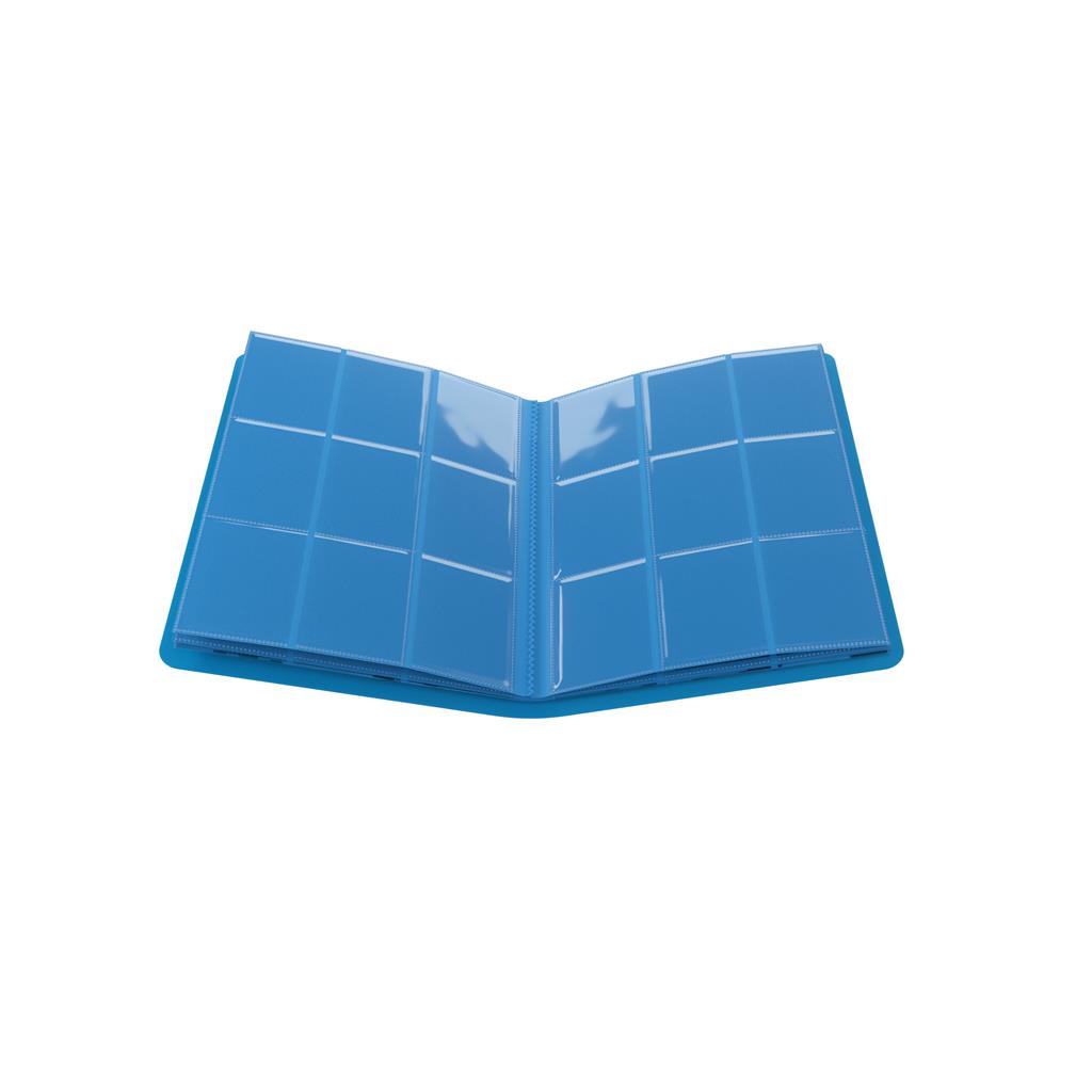 GG Album 18 Pocket 360 Cards SL Blue ouvert