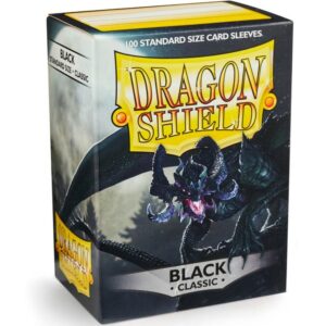 Dragon Shield - Standard Sleeves - Black (x100)