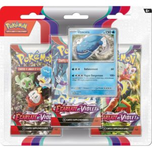 Pokémon EV01 Pack 3 boosters Oyacata