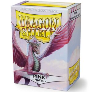 Dragon Shield - Standard Sleeves - Matt Pink (x100)