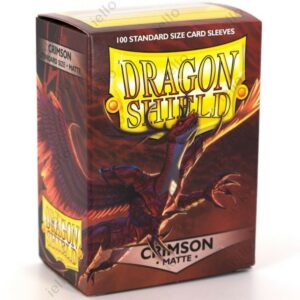 dragon shield matte Crimson