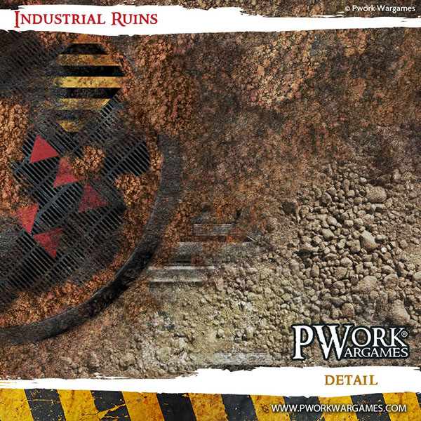 industrial-ruins-wargames-terrain-mat detail 2