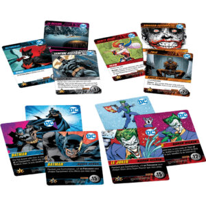 DC Comics Deck-Building Batman vs Joker cartes