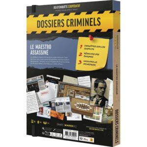 Dossiers Criminels - Le Maestro Assassiné dos