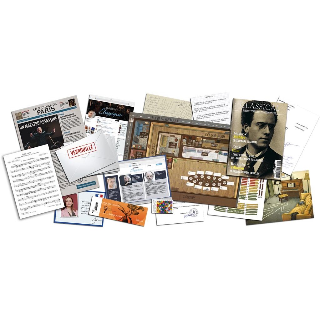 Dossiers Criminels – Le Maestro Assassiné materiel