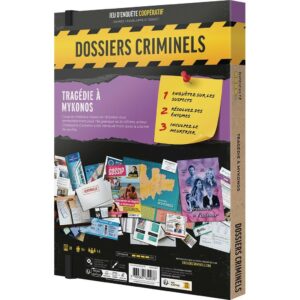 Dossiers Criminels - Tragédie à Mykonos dos