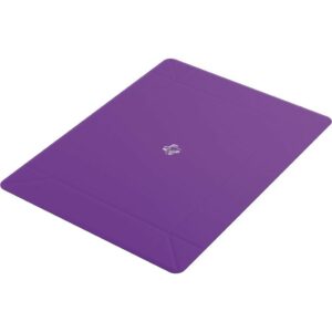 GG Magnetic Dice Tray Rectangular Black-Purple à plat