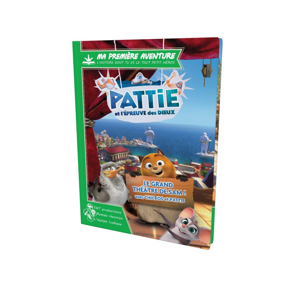 MA 1ERE AVENTURE PATTIE ET L'ÉPREUVE DES DIEUX